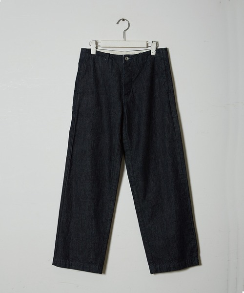 IKKUNA(イクナ)の「painter pants/ペインターパンツ(デニムパンツ・レディース・ワンウォッシュ・2/1)」の1枚目の写真