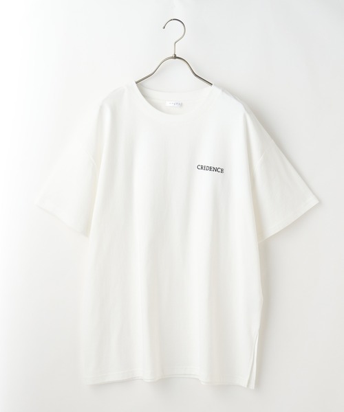 Honeys（ハニーズ）の「フォトプリントＴシャツ（Tシャツ/カットソー・レディース・ブラック/ホワイト×ブラック/オレンジ/ホワイト/グリーン・M/S/L）」の20枚目の写真