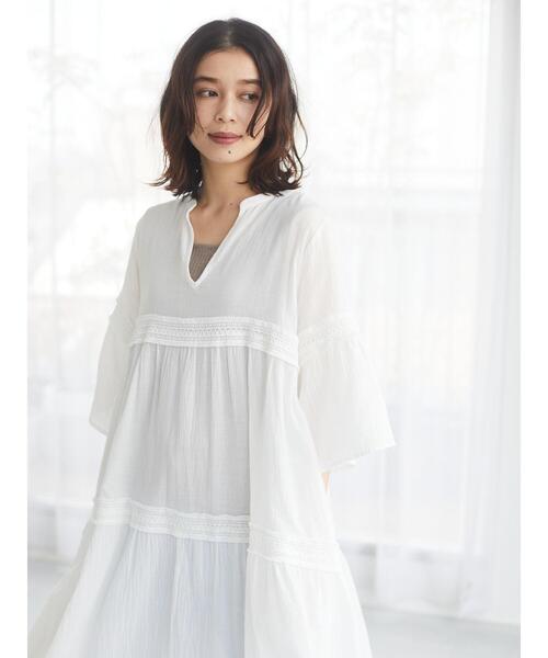 Furryrate（ファーリーレート）の「・furry rate ヨウリュウ＆レースワンピ＊（ワンピース・レディース・ブラック/オフホワイト/ピンク/モカ・FREE）」の13枚目の写真