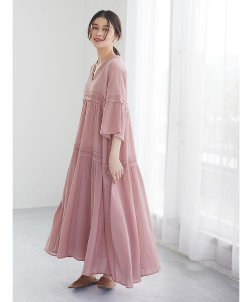 Furryrate（ファーリーレート）の「・furry rate ヨウリュウ＆レースワンピ＊（ワンピース・レディース・ブラック/オフホワイト/ピンク/モカ・FREE）」の15枚目の写真