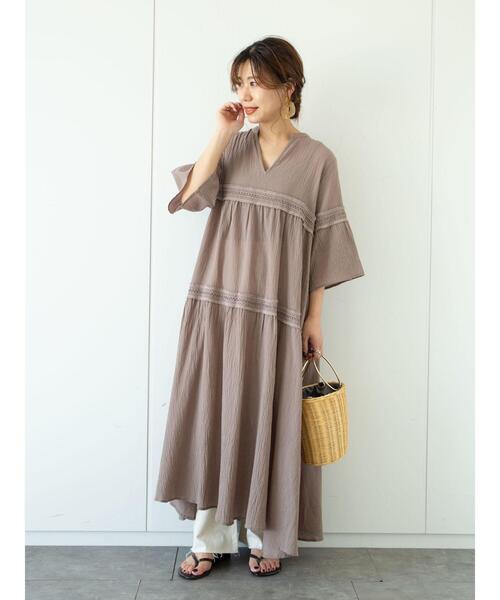 Furryrate（ファーリーレート）の「・furry rate ヨウリュウ＆レースワンピ＊（ワンピース・レディース・ブラック/オフホワイト/ピンク/モカ・FREE）」の17枚目の写真