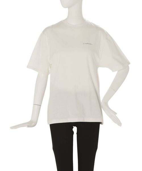 MURUA（ムルーア）の「【MURUA×古塔つみ】ショートヘアガールTシャツ（Tシャツ/カットソー・レディース・ホワイト/ブラック・FREE）」の15枚目の写真