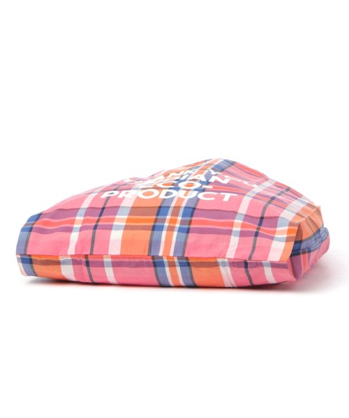 Lilas Campbell（リラキャンベル）の「【Lilas Campbell(リラ・キャンベル)】IND CHECKBAG（エコバッグ/サブバッグ・レディース・ピンク/オレンジ/ブルー・FREE）」の10枚目の写真