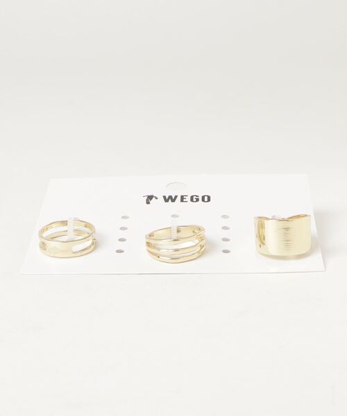 WEGO（ウィゴー）の「WEGO/【3点セット】ボリュームリング（リング・レディース・その他1/その他2/その他3/その他4・FREE）」の4枚目の写真