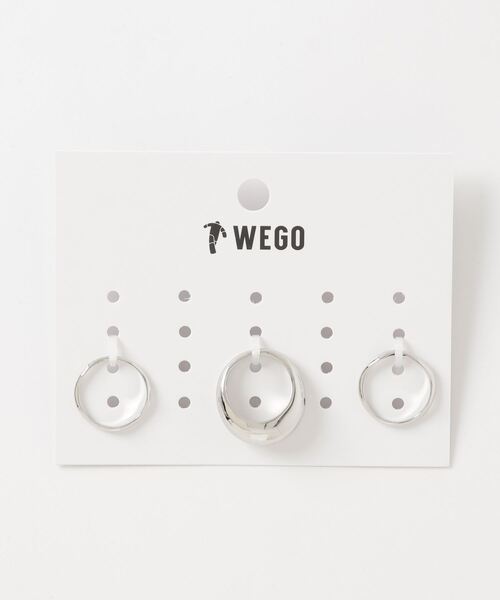 WEGO（ウィゴー）の「WEGO/【3点セット】ボリュームリング（リング・レディース・その他1/その他2/その他3/その他4・FREE）」の5枚目の写真
