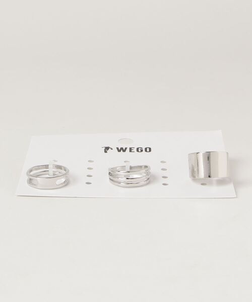WEGO（ウィゴー）の「WEGO/【3点セット】ボリュームリング（リング・レディース・その他1/その他2/その他3/その他4・FREE）」の10枚目の写真
