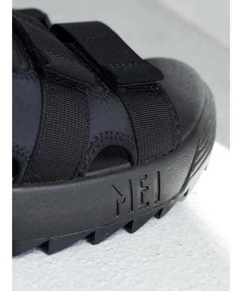 MEI（メイ）の「・MEI リサイクルナイロンベルトサンダル＊（サンダル・レディース・ブラック・M/L）」の8枚目の写真