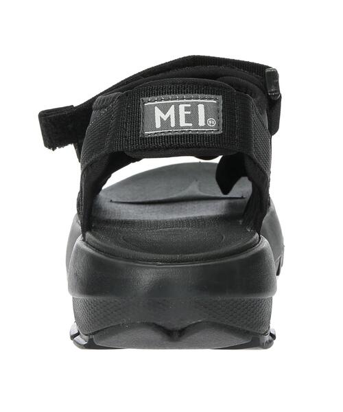 MEI（メイ）の「・MEI リサイクルナイロンベルトサンダル＊（サンダル・レディース・ブラック・M/L）」の7枚目の写真