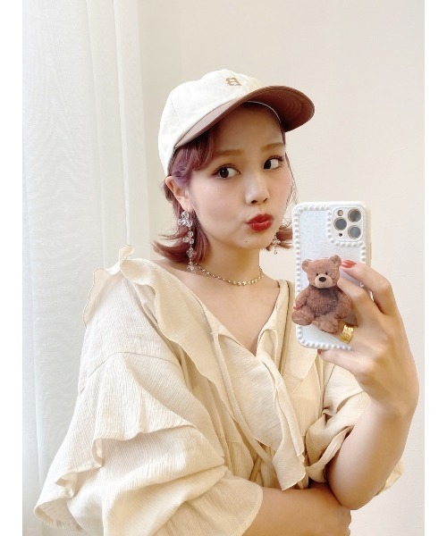 JUMELLE（ジュメロ）の「ビーズピアス（ピアス（両耳用）・レディース・ピンク/クリア・FREE）」の21枚目の写真