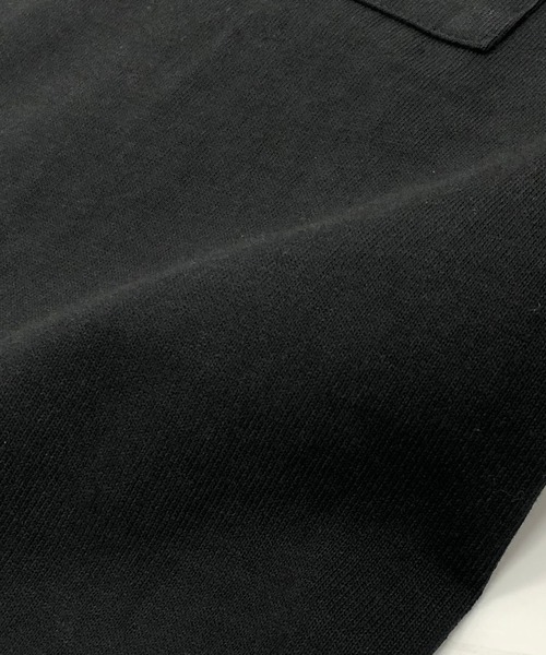 ADMIX/ATELIER SAB MEN（アドミックスアトリエサブメン）の「ヘビーウェイト コットン 10.2オンス オーバーサイズ ビッグ Tシャツ 半袖 胸ポケット付き（Tシャツ/カットソー・メンズ・グレイッシュベージュ/アイボリー/ラベンダー/杢グレー/オートミール/ライトイエロー/サックスブルー/ブラック/オフホワイト/スモークピンク・52/48/50）」の14枚目の写真