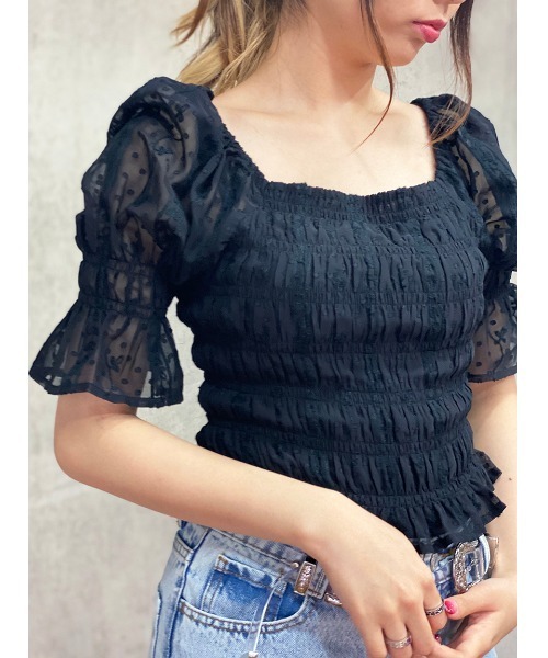 シャーリングチュニック シャツ ブラウス シャツ ブラウス One One Oneway Way ワンウェイ のファッション トップス セール