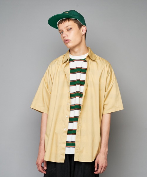 U.S. POLO ASSN.（ユーエスポロアッスン）の「【U.S. POLO ASSN. /ユーエスポロアッスン】別注ワンポイント刺繍ロゴビッグシルエットシャツ/WEB限定（シャツ/ブラウス・メンズ・ホワイト/ベージュ/オレンジ/インディゴブルー/ライトインディゴブルー/グレー・MEDIUM/LARGE/X-LARGE）」の12枚目の写真