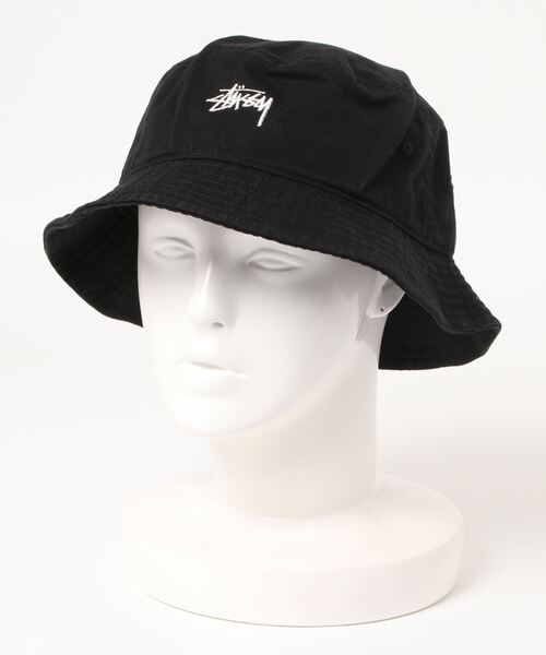 STUSSY（ステューシー）の「【STUSSY / ステューシー】 Stock Bucket Hat（ハット・メンズ・ブラック/アイボリー/グリーン系その他・FREE）」の16枚目の写真