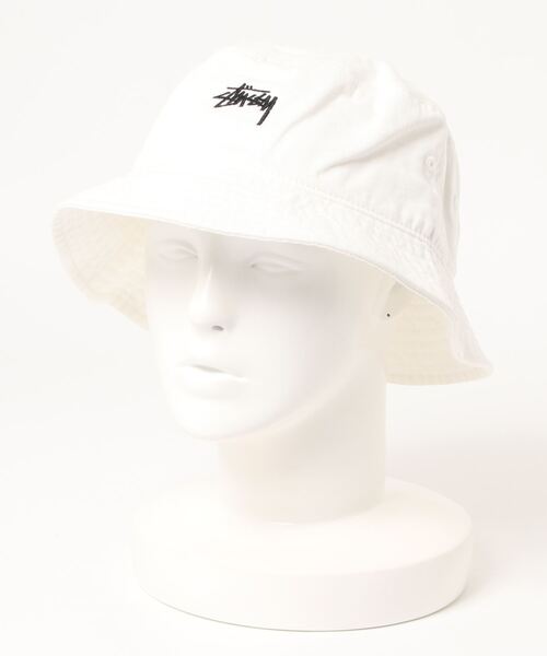 STUSSY（ステューシー）の「【STUSSY / ステューシー】 Stock Bucket Hat（ハット・メンズ・ブラック/アイボリー/グリーン系その他・FREE）」の15枚目の写真