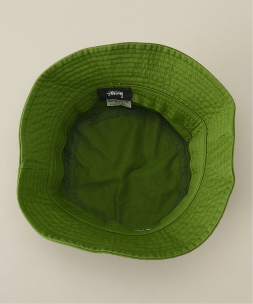 STUSSY（ステューシー）の「【STUSSY / ステューシー】 Stock Bucket Hat（ハット・メンズ・ブラック/アイボリー/グリーン系その他・FREE）」の8枚目の写真