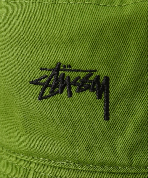 STUSSY（ステューシー）の「【STUSSY / ステューシー】 Stock Bucket Hat（ハット・メンズ・ブラック/アイボリー/グリーン系その他・FREE）」の10枚目の写真