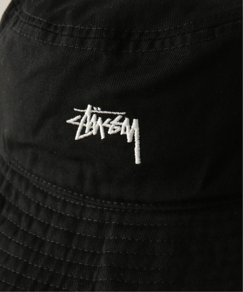 STUSSY（ステューシー）の「【STUSSY / ステューシー】 Stock Bucket Hat（ハット・メンズ・ブラック/アイボリー/グリーン系その他・FREE）」の13枚目の写真