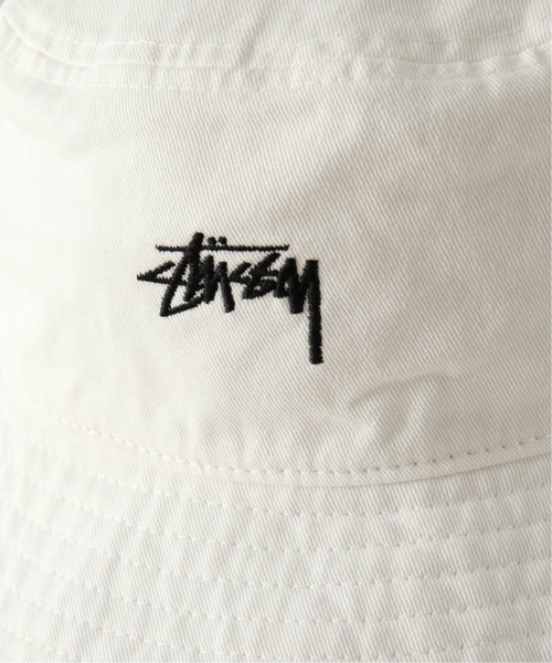 STUSSY（ステューシー）の「【STUSSY / ステューシー】 Stock Bucket Hat（ハット・メンズ・ブラック/アイボリー/グリーン系その他・FREE）」の12枚目の写真