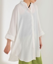 Bou Jeloud | バックボタンシャツチュニック(シャツ/ブラウス)