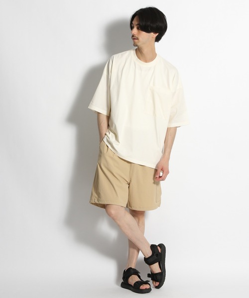 niko and...（ニコアンド）の「[マルチストレッチ・速乾]ミニリップショートパンツ（その他パンツ・メンズ・ブラック/ベージュ/オレンジ/ブルー・MEDIUM/LARGE）」の6枚目の写真