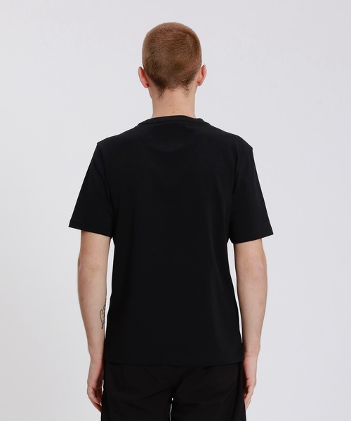 HIPANDA(ハイパンダ)の「HIPANDA ハイパンダ メンズ オーロラカラー絆創膏 ビッグプリント 半袖Tシャツ(Tシャツ/カットソー・メンズ・ブラック/ホワイト/アーミー・LARGE/MEDIUM/SMALL/X-LARGE/XX-LARGE)」の5枚目の写真