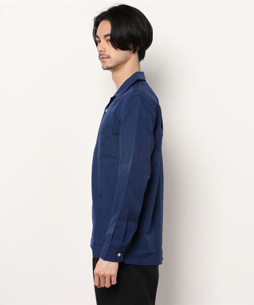 yield（イールド）の「【yield select other】ポリトロ オープンカラーシャツ 811S6206（シャツ/ブラウス・メンズ・ブラック/ネイビー/ピンク/ライトグレー/ライトベージュ・M/L）」の7枚目の写真