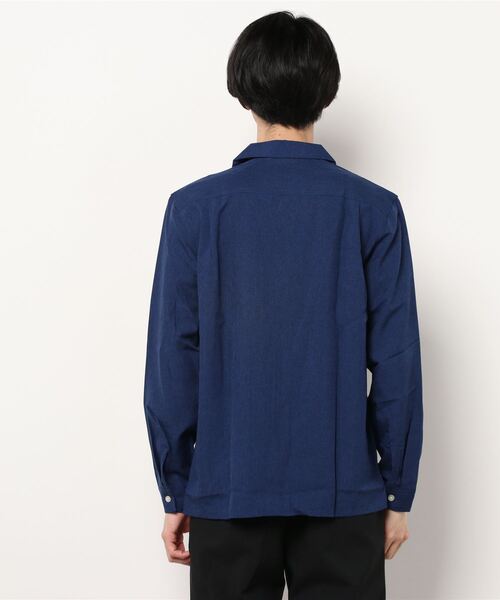 yield（イールド）の「【yield select other】ポリトロ オープンカラーシャツ 811S6206（シャツ/ブラウス・メンズ・ブラック/ネイビー/ピンク/ライトグレー/ライトベージュ・M/L）」の6枚目の写真