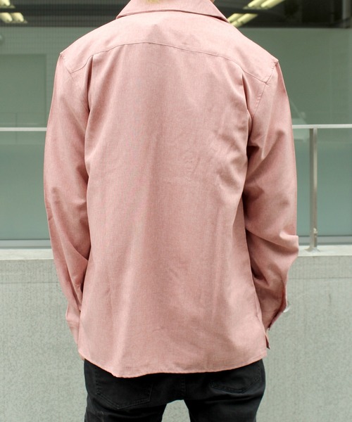 yield（イールド）の「【yield select other】ポリトロ オープンカラーシャツ 811S6206（シャツ/ブラウス・メンズ・ブラック/ネイビー/ピンク/ライトグレー/ライトベージュ・M/L）」の13枚目の写真