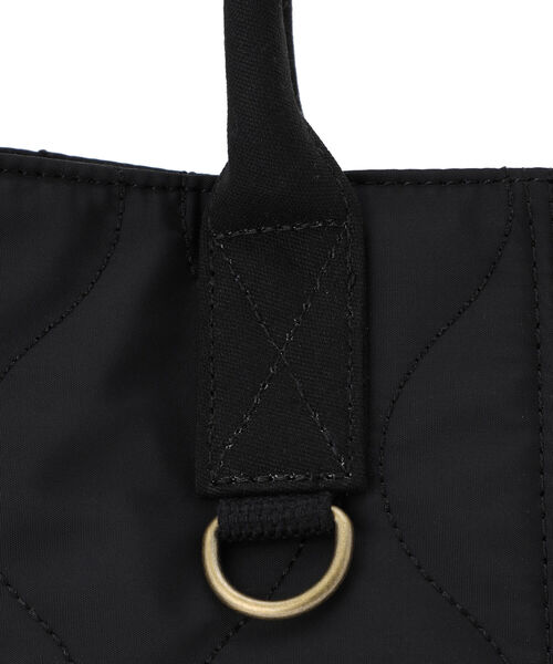 AVIREX（アヴィレックス）の「【直営店限定】2ウェイキルティングミニトートバッグ/ 2WAY QUILTING MINI TOTE BAG/アヴィレックス/AVIREX（トートバッグ・レディース・ブラック/オリーブ/アイボリー・FREE）」の11枚目の写真