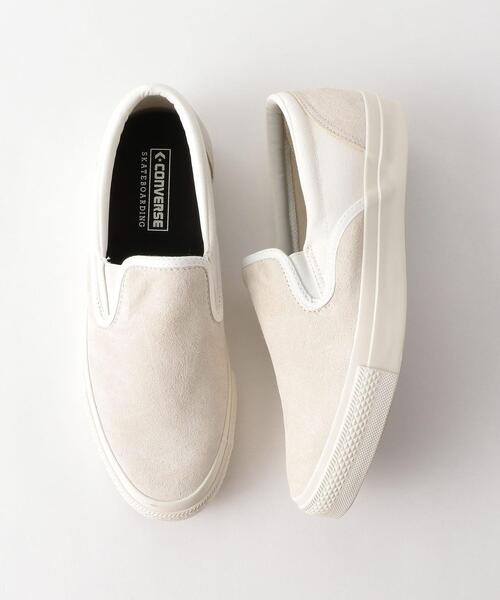 CONVERSE SKATEBOARDING（コンバーススケートボーディング）の「＜CONVERSE SKATEBOARDING＞ SLIP-ON SK/スニーカー（スニーカー・メンズ・ブラック/ホワイト・9h/10h/9/8/8h/7/7h）」の3枚目の写真