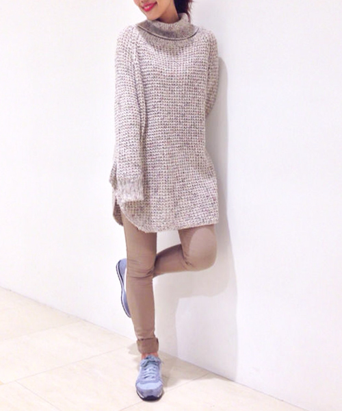 Kastane（カスタネ）の「【Kastane】コットンストレッチスキニーパンツ（その他パンツ・レディース・ベージュ/グレー/ブラック・LARGE/MEDIUM/SMALL）」の3枚目の写真