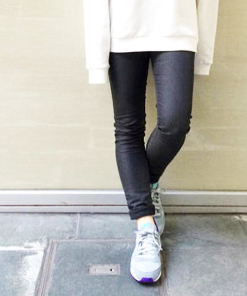 Kastane（カスタネ）の「【Kastane】コットンストレッチスキニーパンツ（その他パンツ・レディース・ベージュ/グレー/ブラック・LARGE/MEDIUM/SMALL）」の2枚目の写真