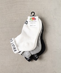 FRUIT OF THE LOOM | 【FRUIT OF THE LOOM】KID'S 3P SOCKS(ソックス/靴下)
