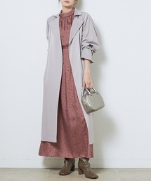 SNIDEL | Sustainableグロストレンチコート(トレンチコート)