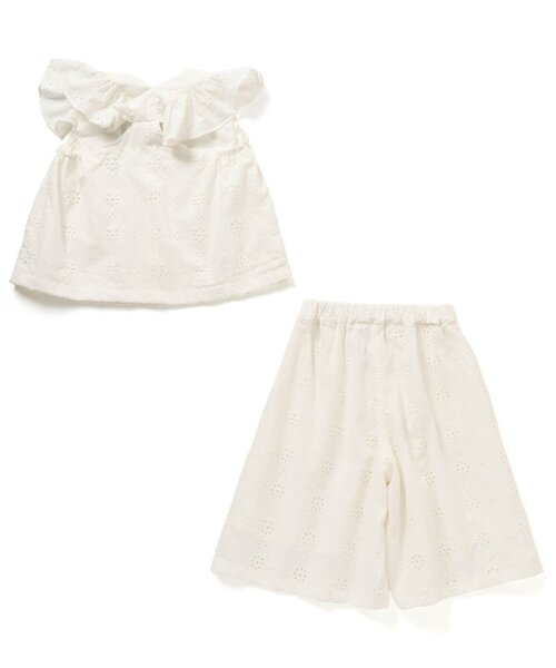 BREEZE（ブリーズ）の「/レースセットアップ（セットアップ・キッズ・アイボリー/マスタード・80/90/100/110/120/130/140）」の13枚目の写真