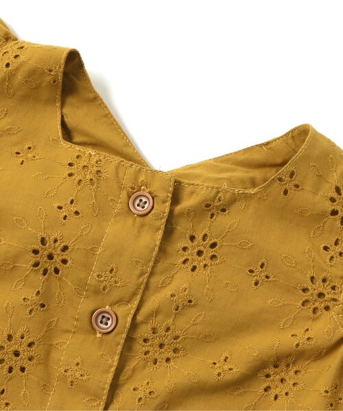 BREEZE（ブリーズ）の「/レースセットアップ（セットアップ・キッズ・アイボリー/マスタード・80/90/100/110/120/130/140）」の15枚目の写真