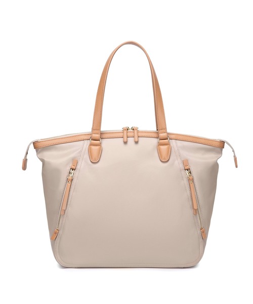 BASE（ベース）の「レディース ナイロン トートバッグ（トートバッグ・レディース・マスタード/ピンク/グリーン/ブラック/ベージュ/グレー・FREE）」の4枚目の写真