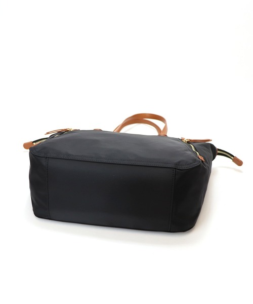 BASE（ベース）の「レディース ナイロン トートバッグ（トートバッグ・レディース・マスタード/ピンク/グリーン/ブラック/ベージュ/グレー・FREE）」の15枚目の写真