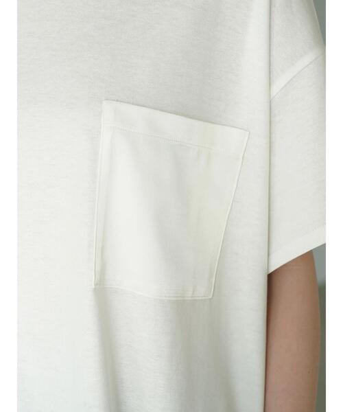 AMERICAN HOLIC（アメリカンホリック）の「異素材ポケットカットプルオーバー（Tシャツ/カットソー・レディース・ブラック/オフホワイト/ブルー・L/M）」の19枚目の写真