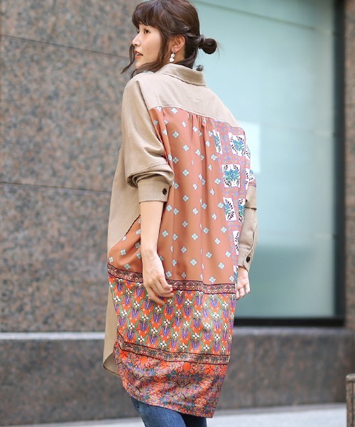 セール メキシカンタイルパッチプリントワンピース シャツワンピース チチカカ チチカカ のファッション通販 Zozotown