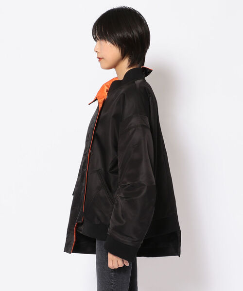 AULA AILA（アウラアイラ）の「AULA AILA(アウラアイラ)別注アシンメトリーブルゾン（ブルゾン・レディース・ブラック・0）」の15枚目の写真