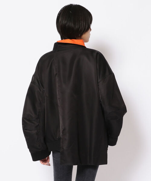 AULA AILA（アウラアイラ）の「AULA AILA(アウラアイラ)別注アシンメトリーブルゾン（ブルゾン・レディース・ブラック・0）」の16枚目の写真