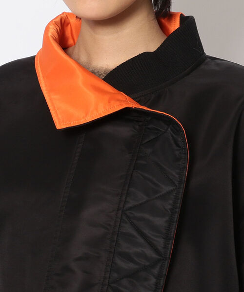 AULA AILA（アウラアイラ）の「AULA AILA(アウラアイラ)別注アシンメトリーブルゾン（ブルゾン・レディース・ブラック・0）」の17枚目の写真