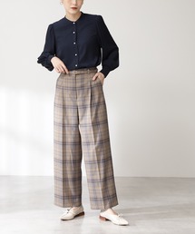 N.（N. Natural Beauty Basic） | 【S Size Line】◆イージーケアベルト付ワイドパンツ(その他パンツ)