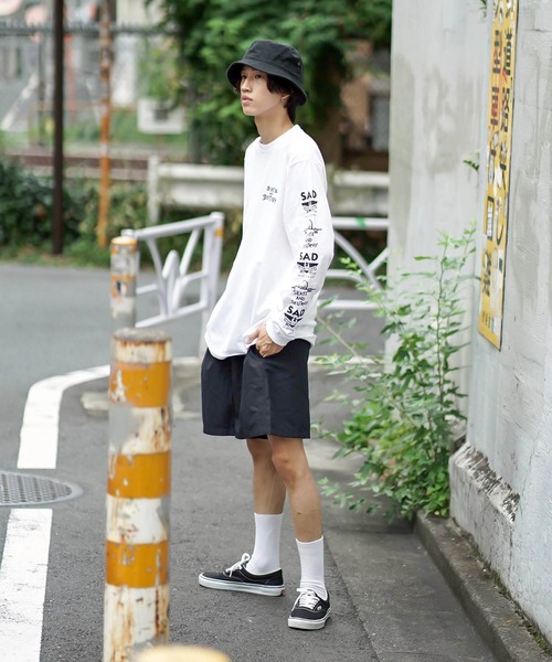 THRASHER(スラッシャー)の「MULTI-I L/S T-SHIRTS/スラッシャー袖プリントロンT(Tシャツ/カットソー・メンズ・ホワイト/ブラック/サンドベージュ・SMALL/MEDIUM/LARGE/X-LARGE/XX-LARGE)」の6枚目の写真