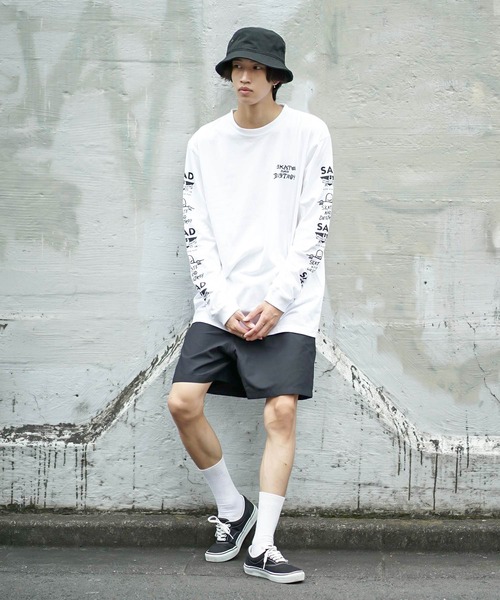 THRASHER(スラッシャー)の「MULTI-I L/S T-SHIRTS/スラッシャー袖プリントロンT(Tシャツ/カットソー・メンズ・ホワイト/ブラック/サンドベージュ・SMALL/MEDIUM/LARGE/X-LARGE/XX-LARGE)」の11枚目の写真
