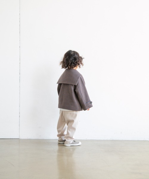 LOWRYS FARM(ローリーズファーム)の「チェックセーラーコート 950173(その他アウター・キッズ・チェック・110cm/120cm/130cm)」の4枚目の写真