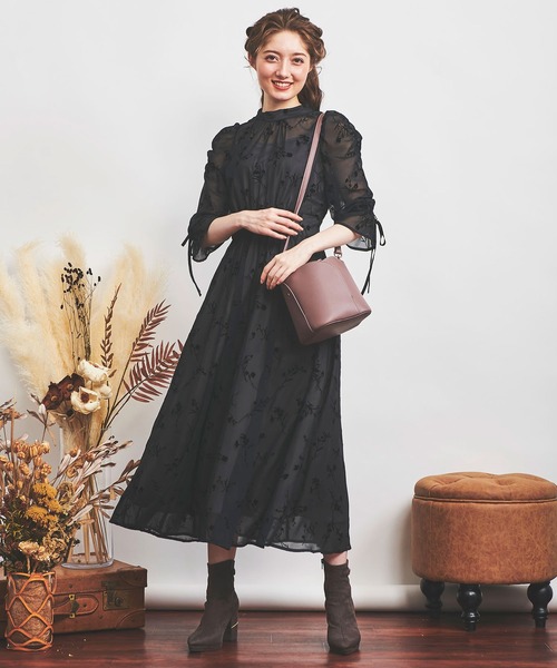 NOELA（ノエラ）の「フロッキーエアリーワンピ（ワンピース）」 - WEAR