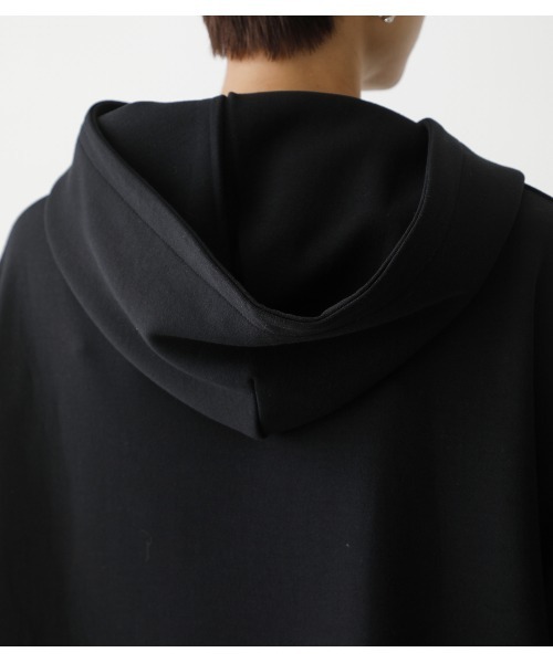 AZUL by moussy(アズールバイマウジー)の「LUXE PARKER/リュクスパーカー(パーカー・レディース・ブラック/ダークグリーン/ライトブラウン/マジェンタ・SMALL/MEDIUM)」の14枚目の写真