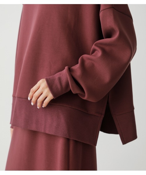 AZUL by moussy(アズールバイマウジー)の「LUXE PARKER/リュクスパーカー(パーカー・レディース・ブラック/ダークグリーン/ライトブラウン/マジェンタ・SMALL/MEDIUM)」の20枚目の写真